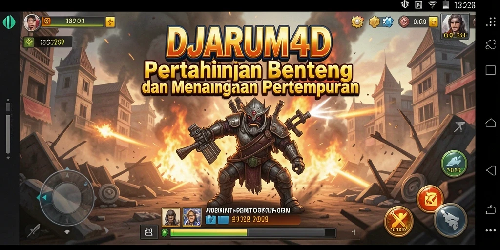 Tangkapan layar gameplay <strong>DJARUM4D</strong> yang menampilkan aksi pertahanan menakjubkan.