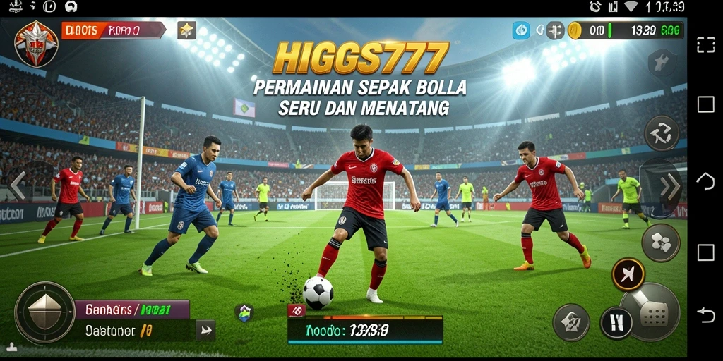 Tampilan gameplay HIGGS777 yang seru dan mendebarkan.