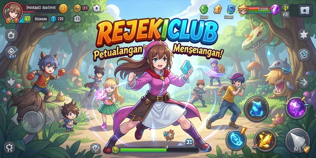 Tampilan menarik dari gameplay <strong>REJEKICLUB</strong> yang penuh aksi dan strategi.