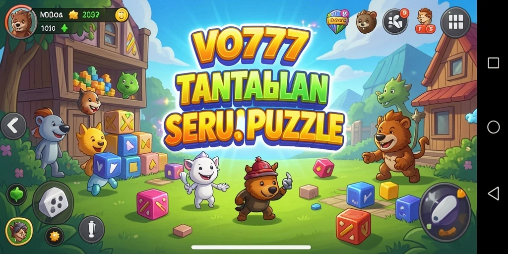 Screenshot VO777 menampilkan gameplay seru yang menantang di setiap level Puzzle.